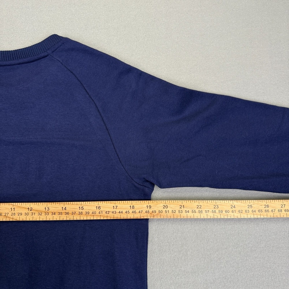 Wilson Crew Neck Youth Girls Sweatshirt Sz XL (14/16) Navy Retro Sport Soft NWT - Picture 11 of 14